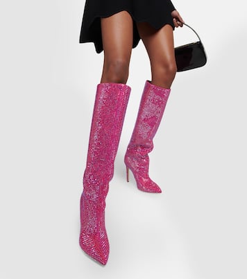 Holly embellished knee-high boots | Paris Texas