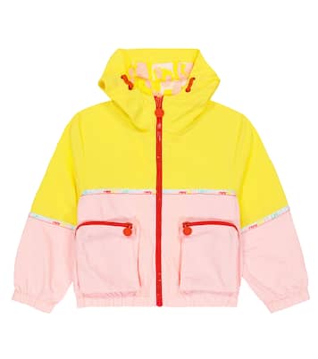 Giacca impermeabile con logo | Stella McCartney Kids