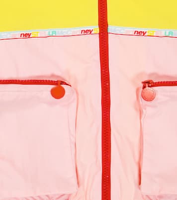 Giacca impermeabile con logo | Stella McCartney Kids
