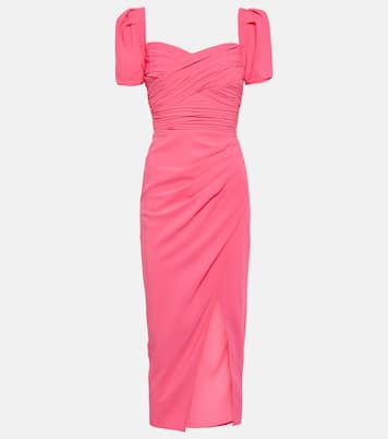 Crêpe midi dress | Self-Portrait
