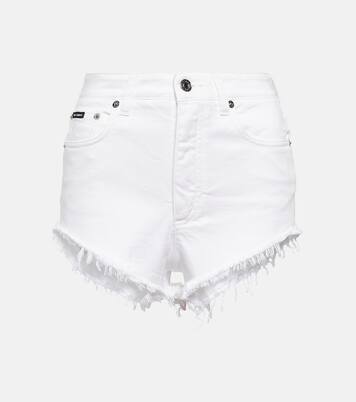 Shorts Portofino in cotone e seta | Dolce&Gabbana