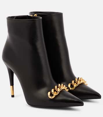Botines Chain de piel | Tom Ford