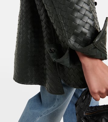 Hemd Intrecciato aus Leder | Bottega Veneta