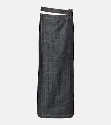 Maxirock Ararat aus Denim | The Mannei