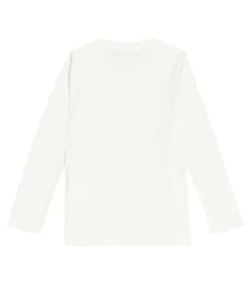 Camiseta en jersey de algodón estampada | Versace Kids