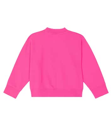 Felpa in jersey di cotone con logo | Palm Angels Kids
