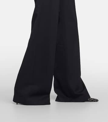 Pantalon ample Flavie en laine vierge | Nili Lotan