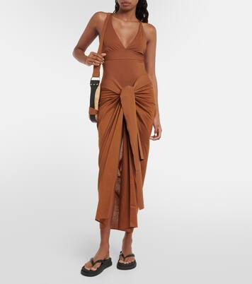 Pareo Peplum 2 aus Baumwolle | Eres