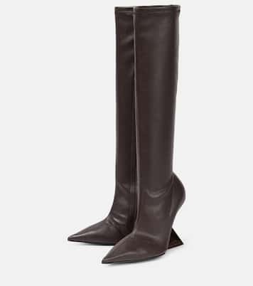 Bottes Cheope en cuir et cuir synthétique | The Attico