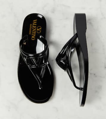 VLogo Signature PVC sandals | Valentino Garavani
