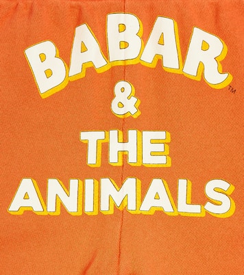 Panther cotton jersey sweatpants | The Animals Observatory