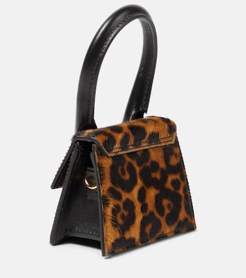 Le Chiquito leopard-print calf hair tote bag | Jacquemus