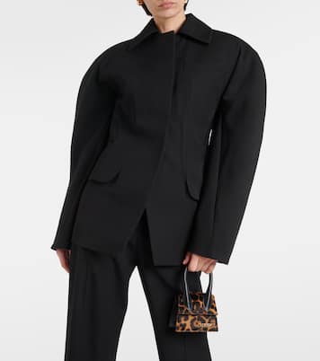 Le Chiquito leopard-print calf hair tote bag | Jacquemus