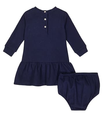 Baby cotton dress and bloomers set | Polo Ralph Lauren Kids