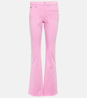 Sophie cotton-blend bootcut pants | AG Jeans