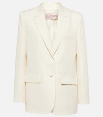 Toile Iconographe Crêpe Couture blazer | Valentino