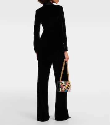 Double-breasted velvet blazer | Dolce&Gabbana