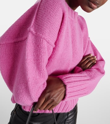 Jersey cropped Kryptona de lana | Acne Studios