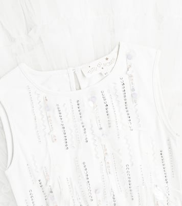 Kleid Dauphinette aus Jersey und Tüll mit Pailletten | Tutu Du Monde