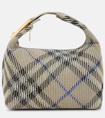 Medium jacquard duffel bag | Burberry