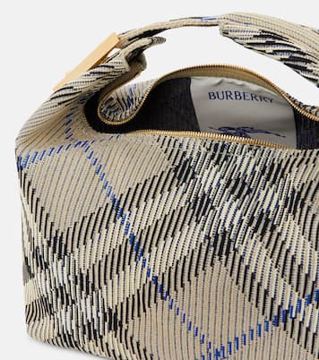 Medium jacquard duffel bag | Burberry