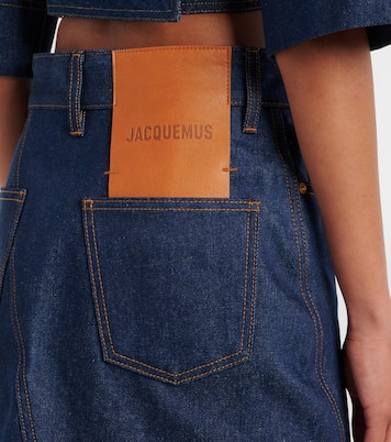 Mini-jupe en jean La Mini Jupe De-Nîmes | Jacquemus