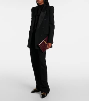 Clutch Uptown in vernice | Saint Laurent