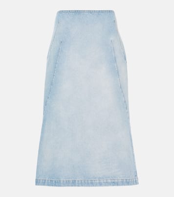Jupe midi en jean | Dries Van Noten