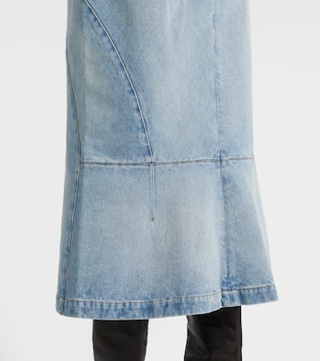 Jupe midi en jean | Dries Van Noten