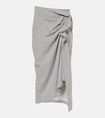 Gonna midi in jersey di cotone | Dries Van Noten