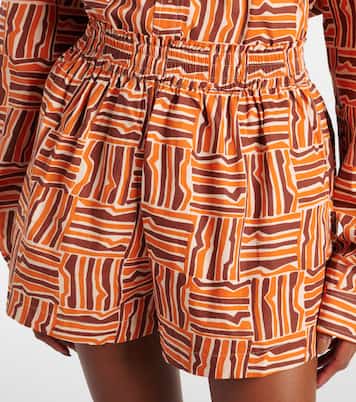 Shorts Elva in cotone con stampa | Faithfull