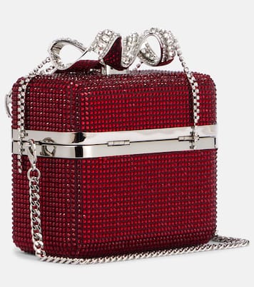 Borsa a tracolla Vanity con cristalli | Self-Portrait