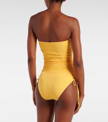 Sydney ruched strapless swimsuit | Melissa Odabash