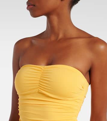 Sydney ruched strapless swimsuit | Melissa Odabash