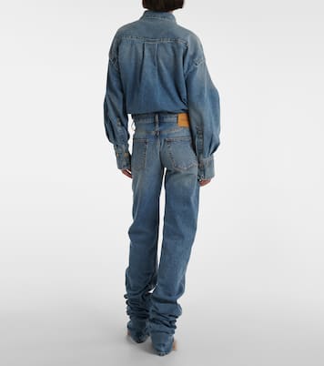 Jeans regular a vita media | The Attico