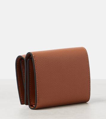 Portafoglio pieghevole Anagram in pelle | Loewe
