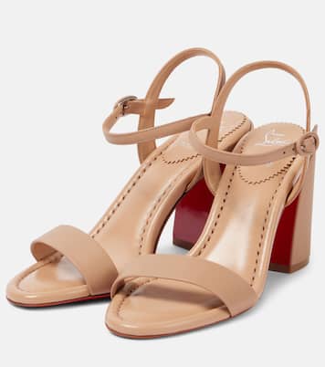 Sandalen Miss Jane 85 aus Leder | Christian Louboutin