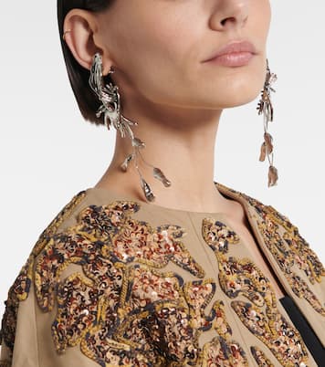 Orecchini Exotic Flower | Dries Van Noten