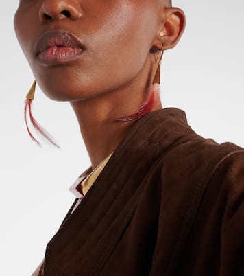 Ohrringe mit Federn | Isabel Marant