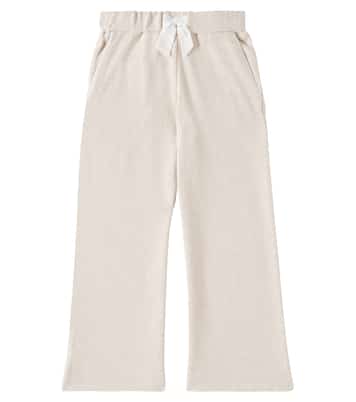 Cotton jersey sweatpants  | Chloé Kids