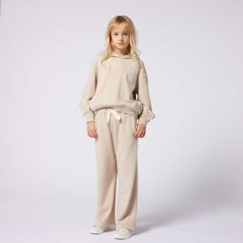 Cotton jersey sweatpants  | Chloé Kids