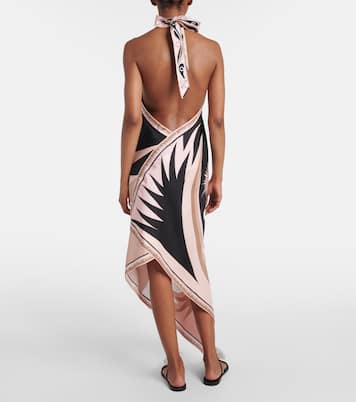 Abito lungo Stella in twill di seta | Pucci