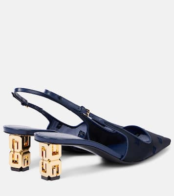Pumps slingback G Cube 4G in mesh | Givenchy