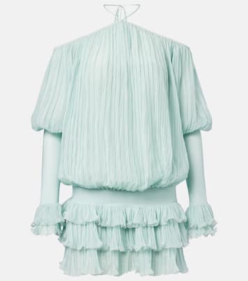 Minikleid aus Seidenchiffon | Blumarine