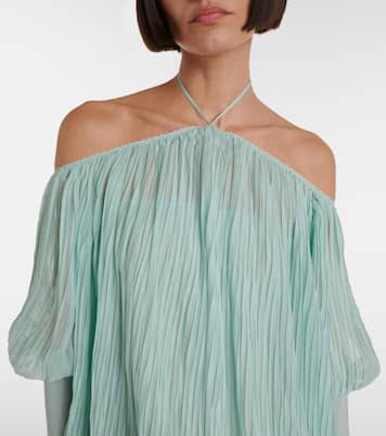 Minikleid aus Seidenchiffon | Blumarine