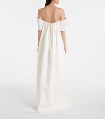 Robe midi Rory en crêpe | Rebecca Vallance