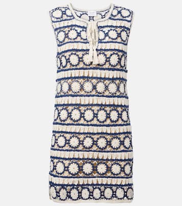 Crochet cotton minidress | Anna Kosturova