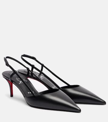 Slingback-Pumps Miss Z Sling 60 aus Leder | Christian Louboutin