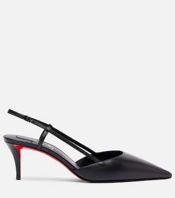 Slingback-Pumps Miss Z Sling 60 aus Leder | Christian Louboutin