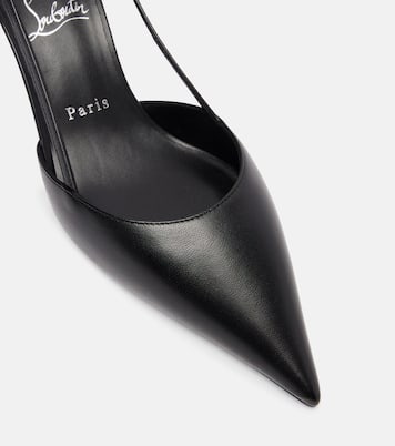 Slingback-Pumps Miss Z Sling 60 aus Leder | Christian Louboutin